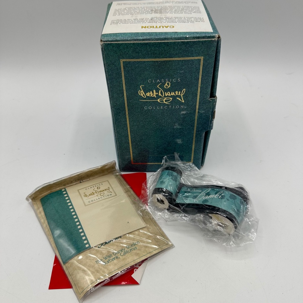 Walt Disney Classics Collection WDCC Bambi Film Scroll Accessory with Box